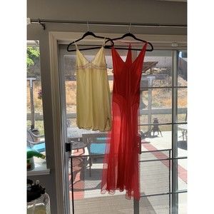 Victoria's Secret 2 Size Medium Lingerie gowns 1 NWT and 1 Used